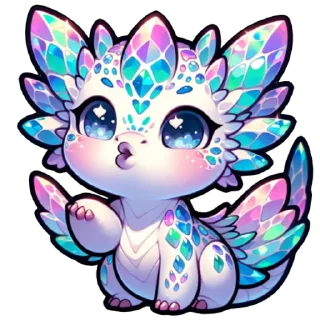 😘 emoji Дракоша Твинкл @anyavate Telegram sticker 18 of 20