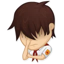😔 emoji Everlasting Summer Telegram sticker 24 of 44