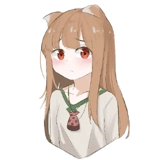 Sticker from Жінка Холо:Art by Penguinsensei1, 文月きゅう