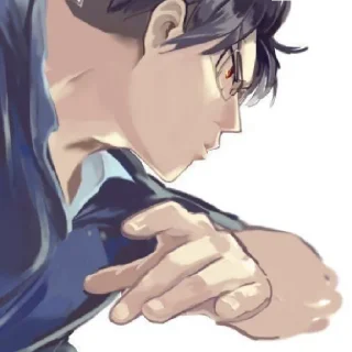 🌑 emoji 🩸IIDA TENYA👓 Telegram sticker 11 of 26