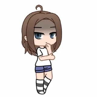 😕 emoji @ilovekvas228 токс гача лайф Telegram sticker 15 of 16