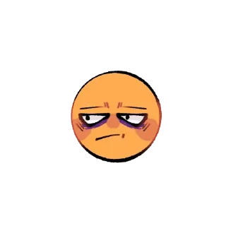 😏 emoji Жёлтые Ёбла @stickers_teleg_telegramstickeri Telegram sticker 24 of 37