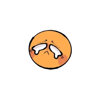 🥲 emoji Жёлтые Ёбла @stickers_teleg_telegramstickeri Telegram sticker 22 of 37