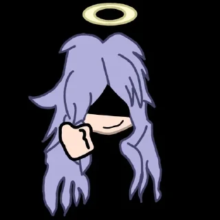 👍 emoji Айн Ангел Telegram sticker 4 of 6