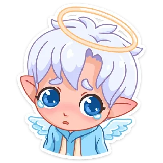 😰 emoji Ангел-кун (@TgSticker) Telegram sticker 6 of 48