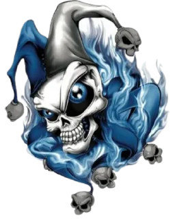 💀 emoji @uicosplay <-- cosplay channel Telegram sticker 19 of 41