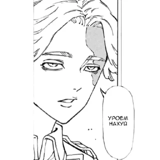 😒 emoji Шото Тодороки и Коко Telegram sticker 24 of 27