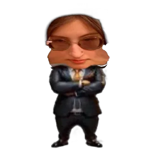 🫥 emoji лиза доксит Telegram sticker 2 of 11