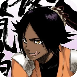 🤪 emoji Yoruichi • @StikerPack21 Telegram sticker 5 of 50