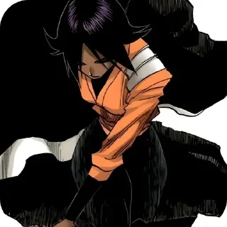 😶 emoji Yoruichi • @StikerPack21 Telegram sticker 22 of 50