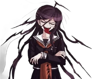 😁 emoji @aNIMeotSaslika Токо Telegram sticker 10 of 40