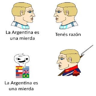 🇦🇷 emoji Gloria a Argentina Telegram sticker 6 of 16