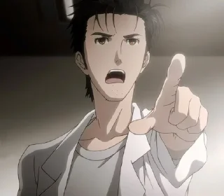Sticker from Okabe Rintarou by @Astra1iX