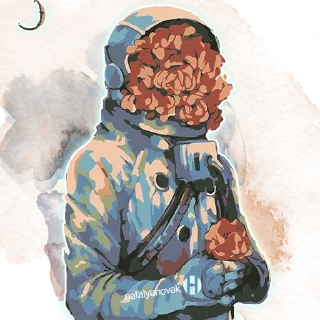🌹 emoji @ph_nnv Космонавт Telegram sticker 3 of 15