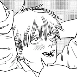 🙄 emoji Chainsaw Man Telegram sticker 20 of 29
