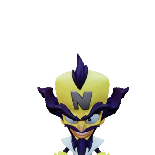 🤷‍♂️ emoji Crash Bandicoot @stickerstgrm Telegram sticker 19 of 25