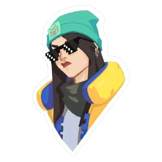 😎 emoji Kj Telegram sticker 24 of 31