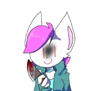 😏 emoji Мендичка :^ (создала стикер сама менди кенди) Telegram sticker 8 of 69