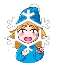 Sticker from Snowflake