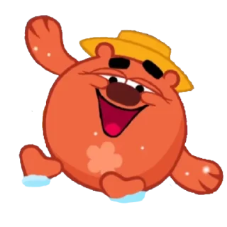 🤚 emoji I love Smeshariki Telegram sticker 24 of 95
