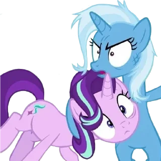 💫 emoji Star/Trixie | @MyLittlePony_bots Telegram sticker 22 of 40