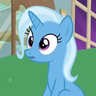 😊 emoji Trixie | @MLP_AnimatedStickers Telegram sticker 24 of 50