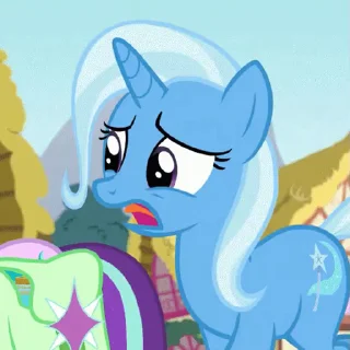 😋 emoji Trixie | @MLP_AnimatedStickers Telegram sticker 21 of 50