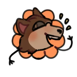 🌻 emoji Ночной Кринж Telegram sticker 8 of 14