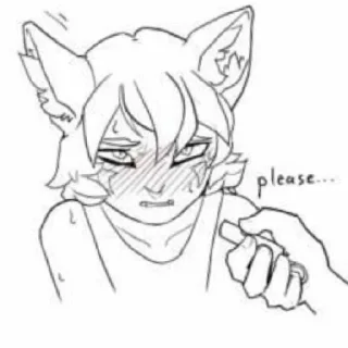 😦 emoji ren Telegram sticker 23 of 43