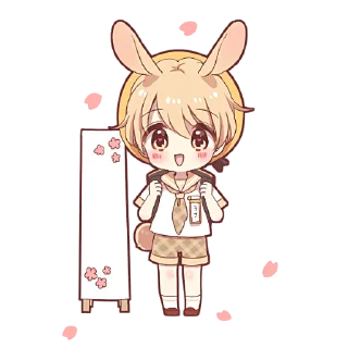 Sticker from Кролик-Кун @nyasticks