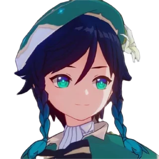 🙃 emoji Cute Genshin by @peach_artworld Telegram sticker 15 of 23