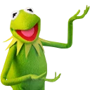 Sticker from Kermit