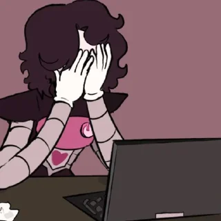 😭 emoji Undertale meme Telegram sticker 5 of 58