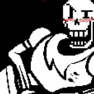 💋 emoji Undertale meme Telegram sticker 9 of 58