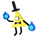 ☺️ emoji Bill Cipher Telegram sticker 14 of 35