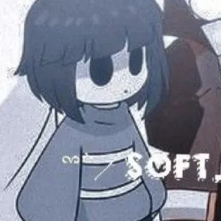 🖤 emoji Кор Фриск Telegram sticker 13 of 48