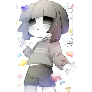 🖤 emoji Кор Фриск Telegram sticker 8 of 48