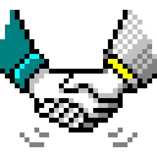 🤝 emoji Windows 98 Telegram sticker 14 of 105