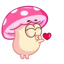 😘 emoji Мухомор Стёпа (@TgSticker) Telegram sticker 20 of 48