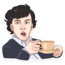Sticker from Шерлок :: @stickroom