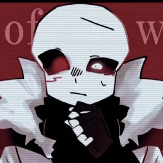 ☝️ emoji Cross sans | @ish_crim Telegram sticker 13 of 29