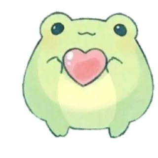 💗 emoji 🌟F R O G🌟 Telegram sticker 7 of 14