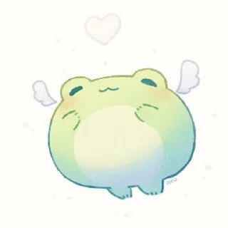 👼 emoji 🌟F R O G🌟 Telegram sticker 13 of 14