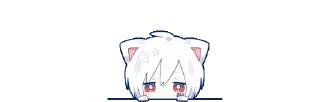 🫥 emoji Anime Telegram sticker 7 of 50