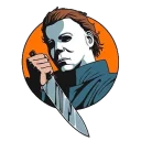 Sticker from Michael Myers