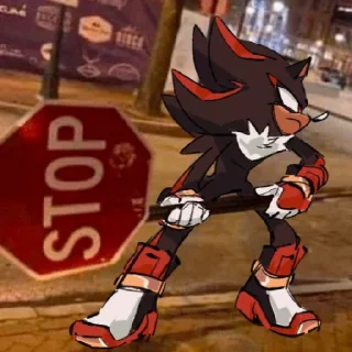 Sticker from Sonic