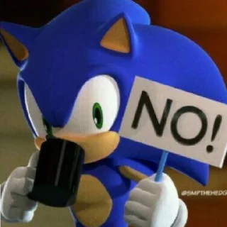 Sticker from Sonic