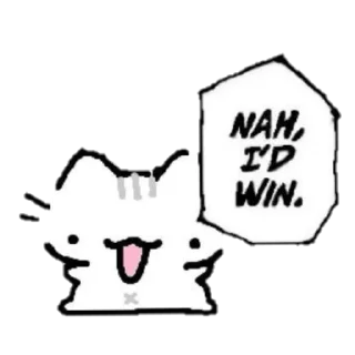 😜 emoji cute cat  от @mirtiruyata Telegram sticker 23 of 25
