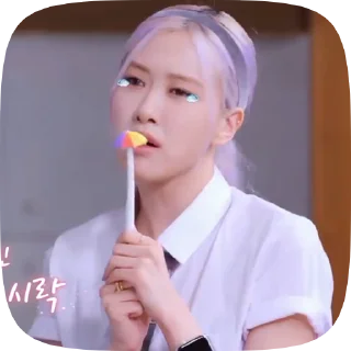 🩰 emoji ``rosé by @helpmminji Telegram sticker 14 of 16