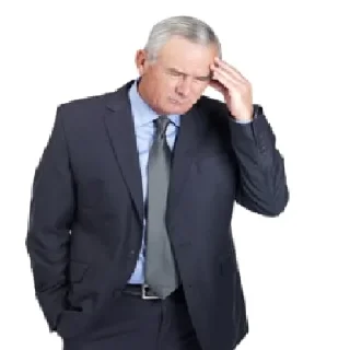 🤦‍♂️ emoji СТРЕЙТ ВАЙТ МЕН Telegram sticker 10 of 43